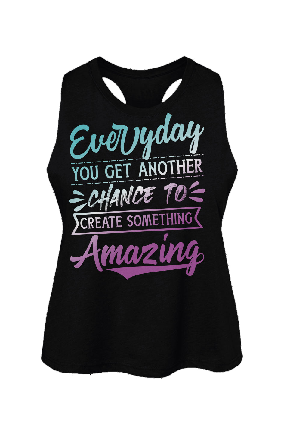 Women's Racerback Cropped Tank
