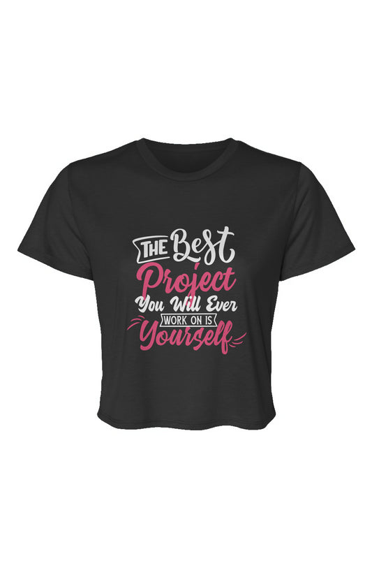 Women’s Flowy Cropped Tee